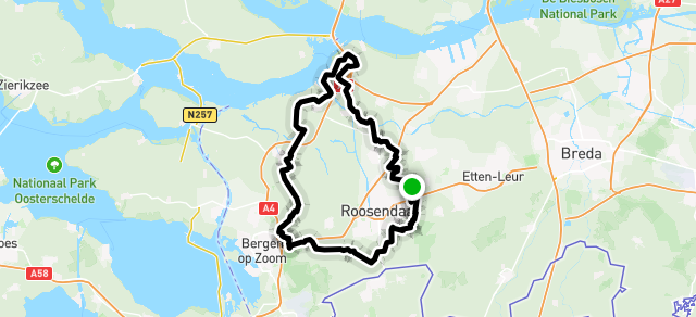 Ride image for route 10 fort de Hel en Sabina