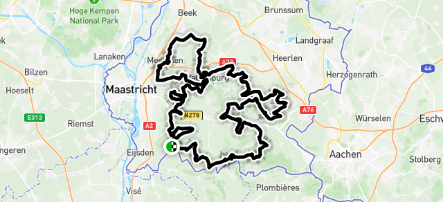 Ride image for Mh2d 2026 zondag 120km weg (V2)