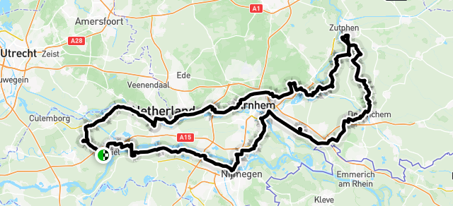 Ride image for Gelderse 11 Stedentocht vanuit Tiel