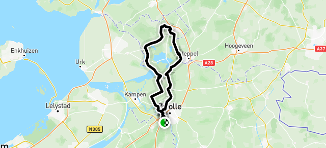 Ride image for B-groep TCH Mooimantocht 