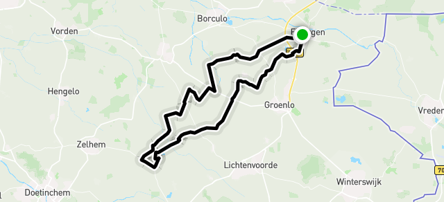 Ride image for 51 km TCE-weg ri Halle track 2024-1