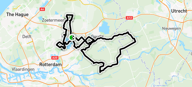 Ride image for Jumbotocht 120km - 1 lus 40km - 1 lus 80km