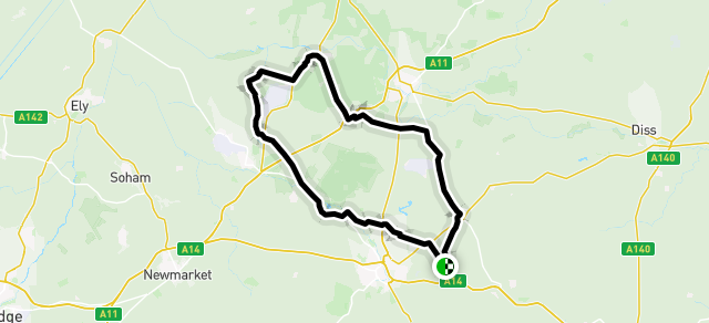 Ride image for Thurston to Lakenheath - Paddocks Coffee Bar