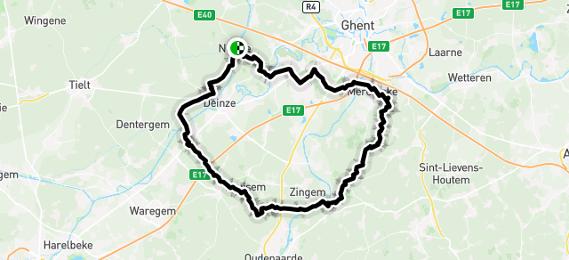 Ride image for WTC Nevele - Nederzwalm (B rit)