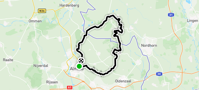 Ride image for 34 R3 dinsdag 21/07/2026