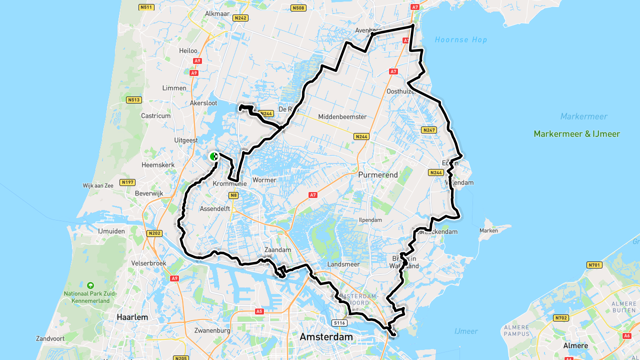 Ride image for Noorder IJ and Zeedijk route