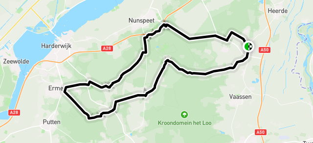 Ride image for Route 2  65 Km Epe-Ermelo-Elspeet-Epe