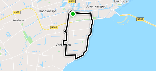 Ride image for donderdag 15 km