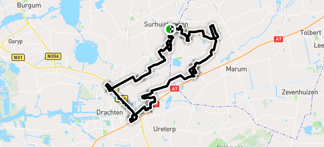 Ride image for TFCS Nieuwjaarsrit 2026 - MTB/Gravel - 45 km