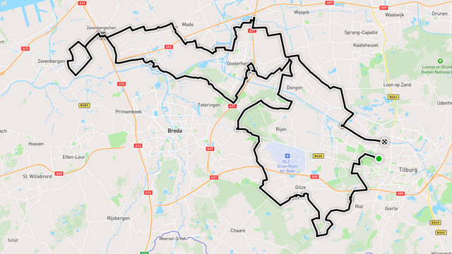 Ride image for De Hel van het Brabantse Land 135 km