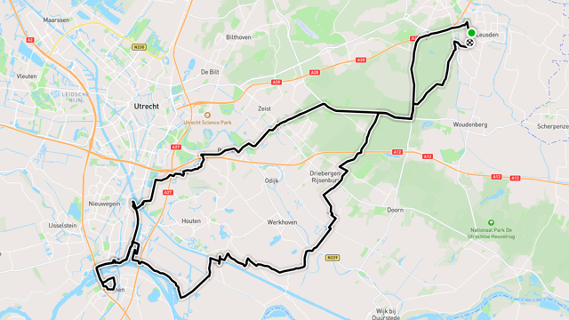 Ride image for TTLZ 209 Vianen via vreeswijk 86km