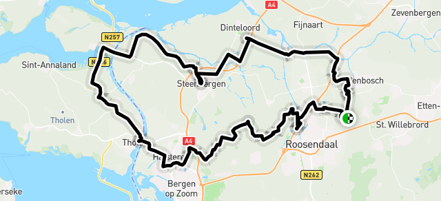 Ride image for 69  Halsters laag -Oud Vossemeer