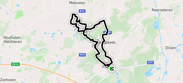 Ride image for Inrijrit Meeuwen 35 km