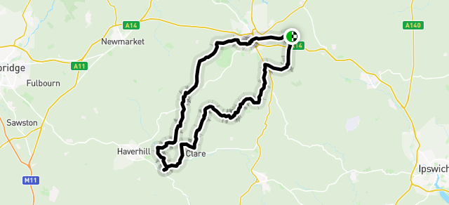 Ride image for Thurston to Tarka's (anticlockwise)