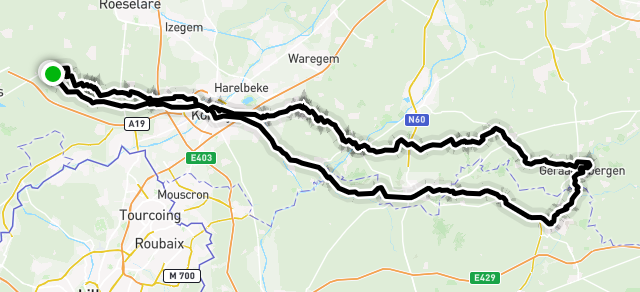 Ride image for dag rit a en b 23/08/2026