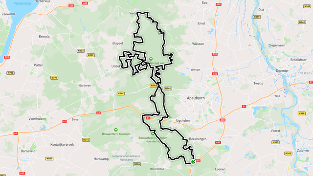 Ride image for Kroondomein 110 km