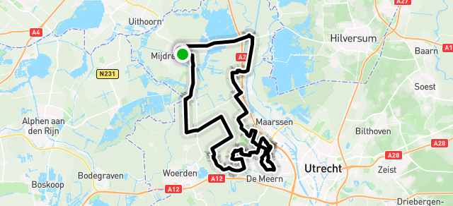 Ride image for maxima park    met klim 73 km TRACK