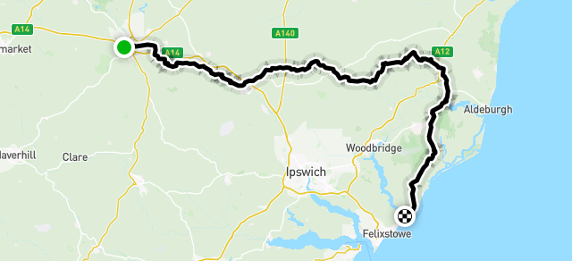 Ride image for Bury to Bawdsey