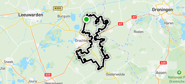Ride image for Hel van Harkema gravel 125 KM