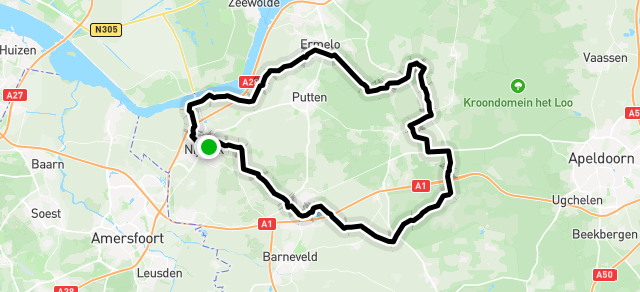 achter de kazerne lang 72 km