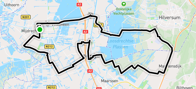 Ride image for Hollandsche   Rading 70 km track