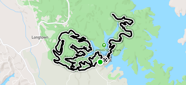 Ride image for Lake James Mtn Bike Route