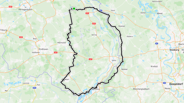 Ride image for Kopie van Kopie van 3 Landen 200+ km Route 2023