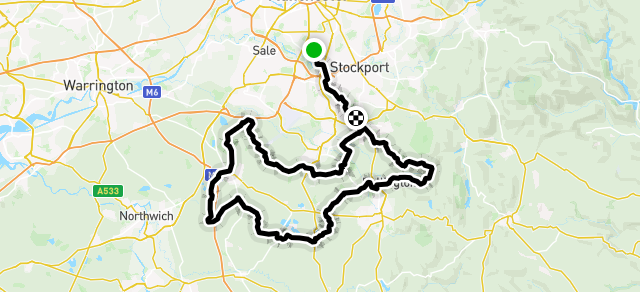 Ride image for SCC Summer 100 km collab ride with Trek Bramhall