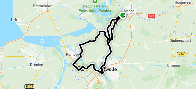 Ride image for Vlak langs Kampen 