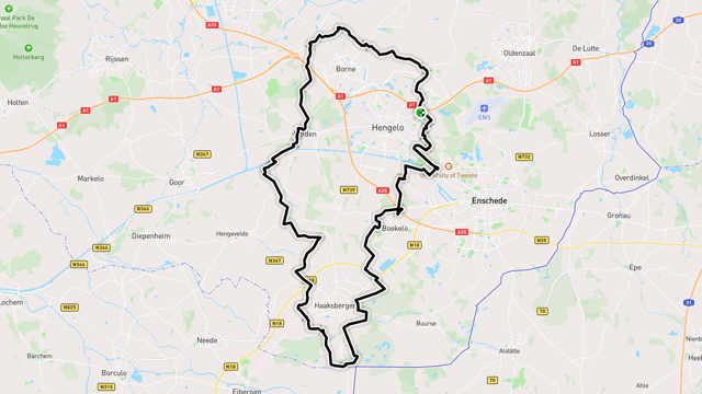 Ride image for Paastoertocht RTC Hengelo 10 april 2023. Met voorrijders start om 9.30 uur.