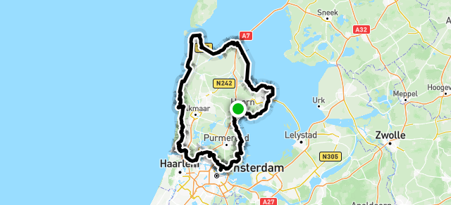 Ride image for RVNH - 250 km Hoorn