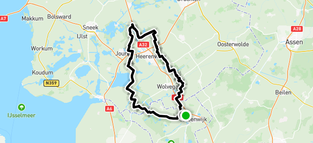 Ride image for Easyriders HPZ rit Akkrum 100km
