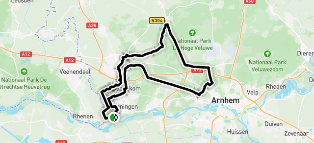 Ride image for C-DiAv Grote Trek rondje 70km