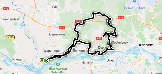 Ride image for C-bos rondje Papendal