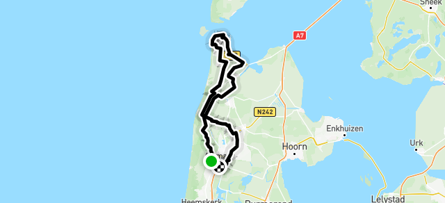 Ride image for Ontwijkroute Strandtoerisme Den Helder