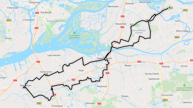 Ride image for Rondje West Brabant