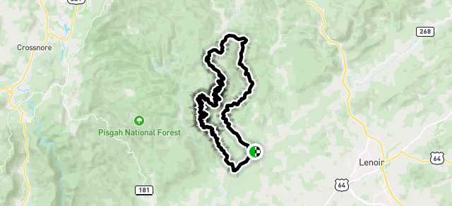 Ride image for Maple Sally CW as part of the Cyql “REBOUND”  37 Miles 3600 feet climbing