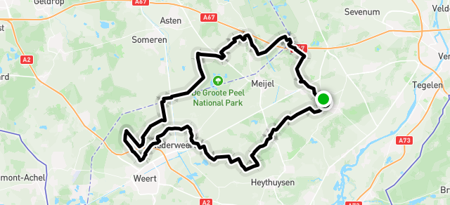 Ride image for 26 Laar 75km