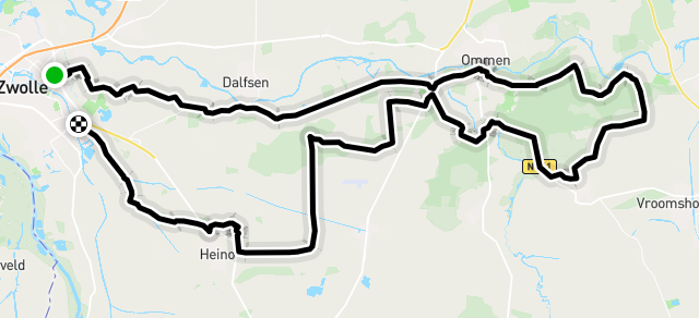 Ride image for Rondje Beerze 81km