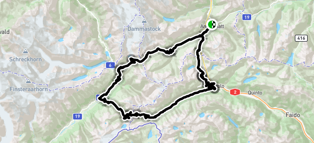 Ride image for Road Dreipässe-Klassiker - 105km 3500hm