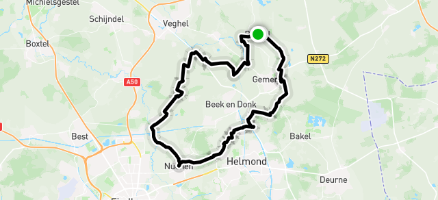 Ride image for C Hitteritje Nuenen 59 km