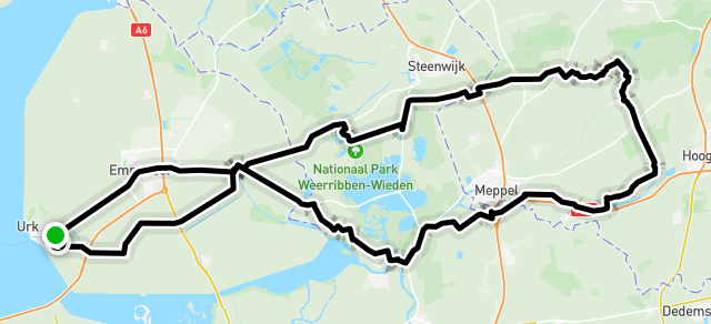 Ride image for Achter Meppel langs