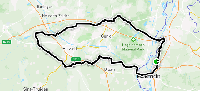 Ride image for Strava voorstel vlak rondje naar As