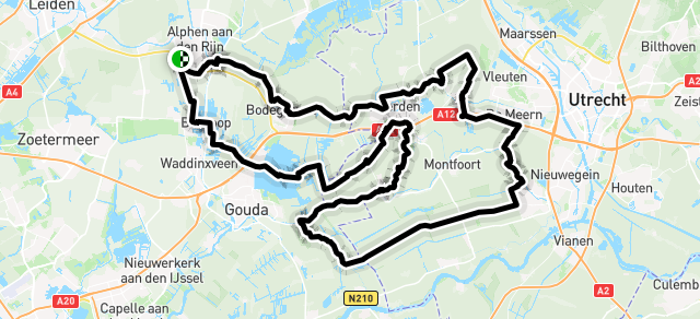 Ride image for Groene Hart tocht wijziging Zijde120 km 2025 