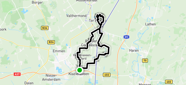 Ride image for MTB/Gravelrit: Klazie- Ter Apel -Naveen
