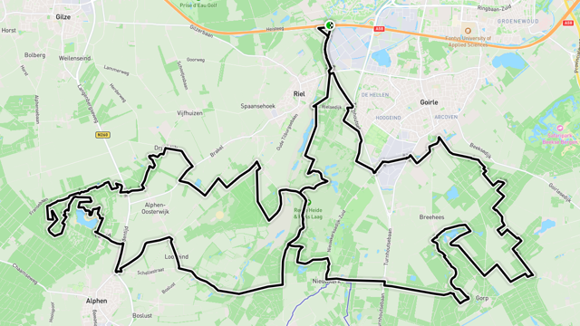 Ride image for Gravelrit Regte Heide  - 't Zand - Gorp De Leij