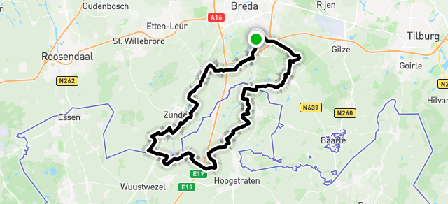 Ride image for Wernhoutsbrug C-groep
