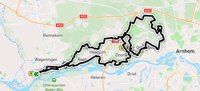 Ride image for C-bos rondje Oosterbeek