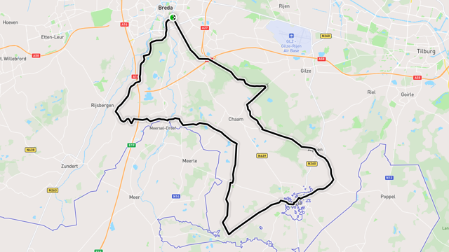 Ride image for TUF Bredania. Groep B (32-36 km/h)