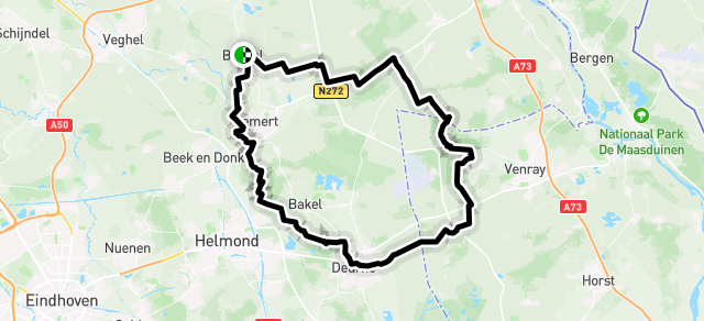 Ride image for 3-10-2026Deurne